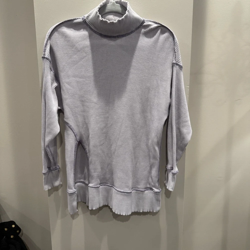 Urban Outfitters Purple Alabaster Womens Waffle Knit Turtleneck - Picture 10 of 12